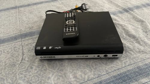DVD Player Mondial Karaoke USB