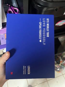 BTS loveyourself dvd - London original 