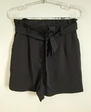 Shorts Clochard preto H&M Novo