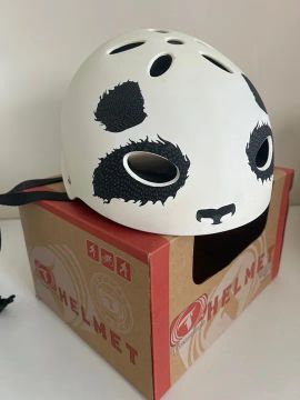Capacete de Patins Profissional - Feminino Branco M