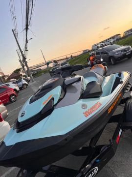 Jet Ski seadoo wake
