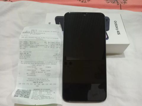 Celular Galaxy A 15 / não troco