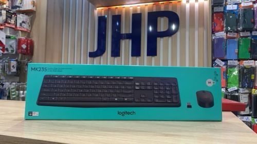 Kit Teclado e Mouse Sem Fio Logitech MK235 - Loja Fisica - Parcelamos sem juros