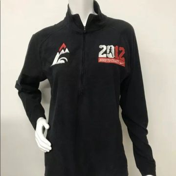 Jaqueta Original Feminino Fleece Zip-Up Nike 2012 Hood To Coast Running Therma Fit - Tam G