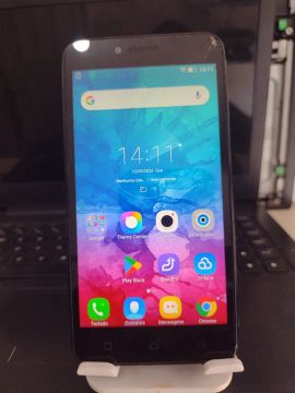 Smartphone Lenovo Vibe K5 Funcionando Usado c/trincado Tela