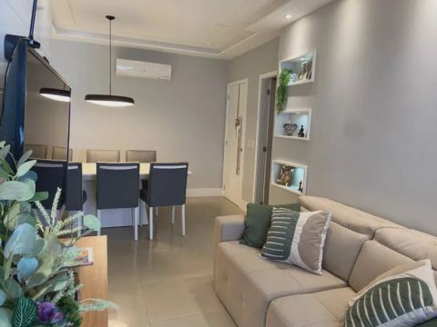 APARTAMENTO NO RESIDENCIAL PRAIA DA COSTA * 3 QUARTOS - 105M² - VILA VELHA-ES. =