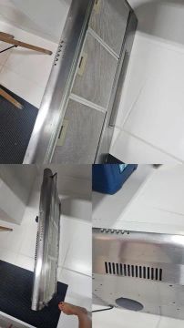 Depurador de parede 80 com inox electrolux