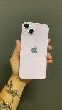 iPhone 14 128GB - Lilás - Seminovo - 3 meses de Garantia na Loja