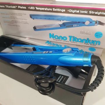 Prancha Chapinha de Cabelo Nano Titanium Profissional 450 Graus Progressiva
