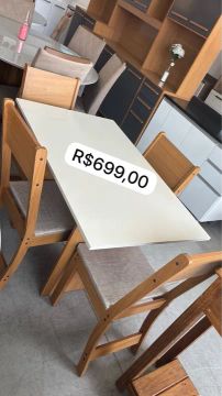 Conjunto de mesa Nova Embalada 