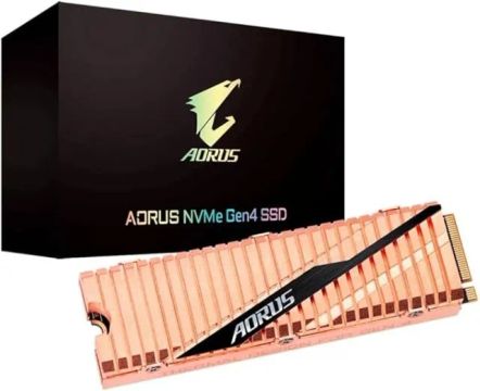 SSD Gigabyte AORUS NVME Gen4 - M.2 - 500GB - PCI-Express 4.0