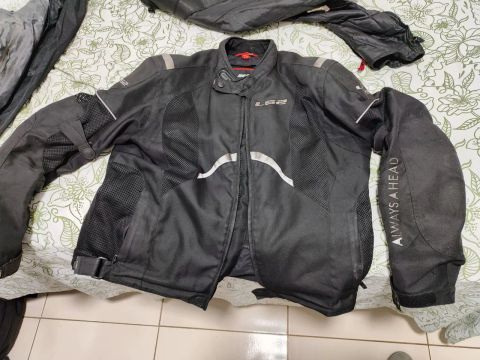Jaqueta de Motociclista LS2 - Preto