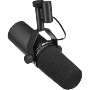 Microfone Shure SM7b - Estúdio, Podcast, Radio