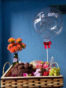 Cesta de café da manhã - presente especial