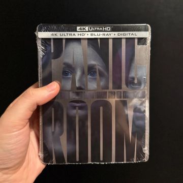 Steelbook 4K O Quarto do Pânico Lacrado