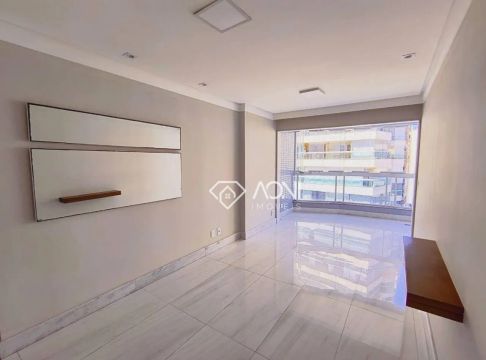 Apartamento com 2 dormitórios para alugar, 75 m² por R$ 3.905,24/mês - Praia da Costa - Vi
