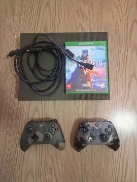 Promoção Xbox One S 1TB Battlefield Edition + Jogo( ACEITO CREDISHOP)