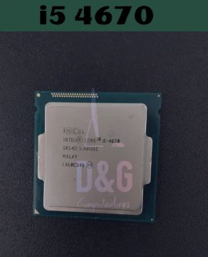 Processador Intel Core i5-4670 --  LGA 1150 Quarta Geração -- i5-4670