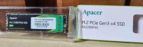 [NOVO] SSD NVMe Apacer AS2280P4X 2TB
