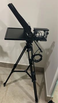 Teleprompter LUMIPRO para Câmera Profissional