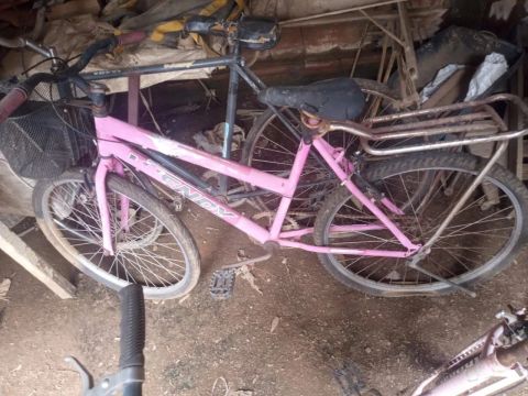 Bicicleta Rosa - Ótimo estado!