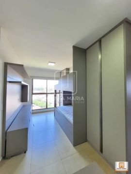 Apartamento (flat) 1 dormitórios, portaria 24hs, lazer, espaço gourmet, salão de festa, sa