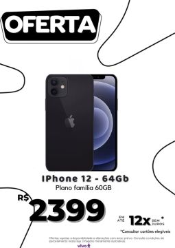 iPhone 12 LACRADO UM ANO DE GARANTIA 