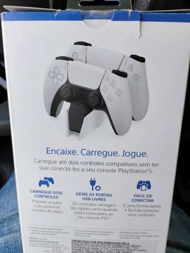 Vendo ou Troco base de Carregamento Ps5 Original com nota fiscal e garantia 