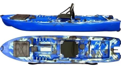 Caiaque de pesca Caiaker Dourado azul