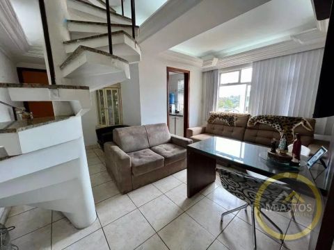 Cobertura 02 Quartos e 02 Vagas - Alípio de Melo - Belo Horizonte, MG - R$ 2.690,00