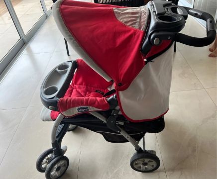 Carrinho de Bebê Chicco - Usado em ótimo estado