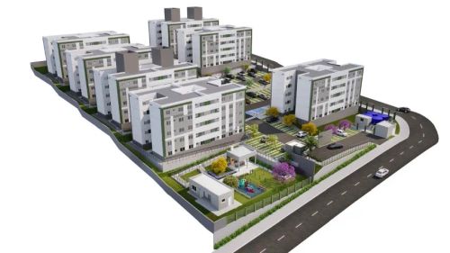 Cores do Poente é um lançamento da MRV de apartamentos de 40 m² com 02 dormitórios na regi