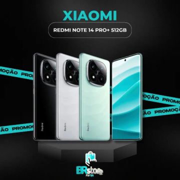 Celular Xiaomi Redmi Note 14 Pro Plus 5G 512GB 12GB Verde Versão Global  (Ac.Cartão)