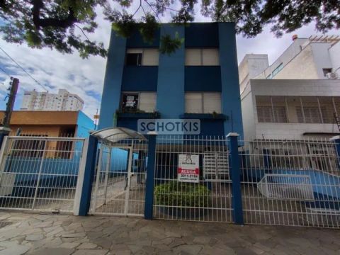 IMOBILIÁRIA SCHOTKIS ALUGA APARTAMENTO 02 DORMITÓRIOS SEMIMOBILIADO, NA VEADOR PORTO PRÓXI