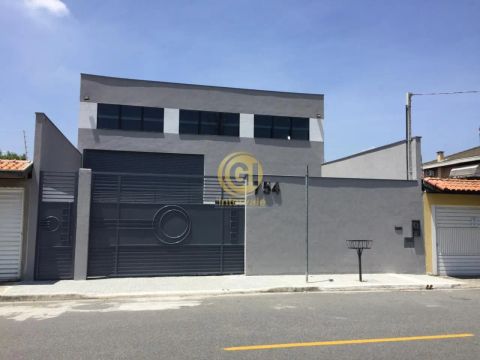 Galpão comercial para locação no Jardim Santa Maria em Jacareí-SP