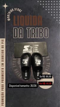 Chinelo Starter 35/36