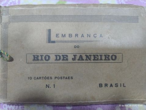 Lembrança do Rio de Janeiro - 10 Cartões Postais