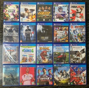 Jogos Originais PS4 Playstation 4 OPORTUNIDADE!!!