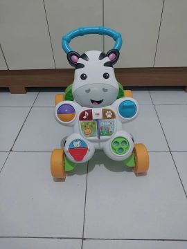 Andador Zebra Fisher Price