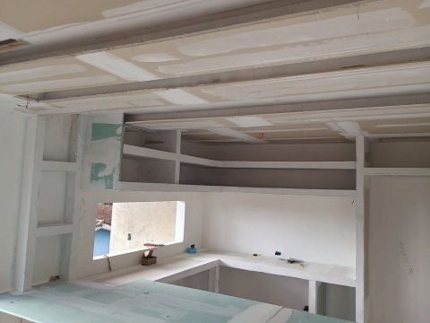 Gesso e drywall móveis 