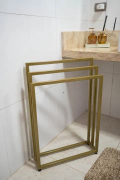 Toalheiro Dourado