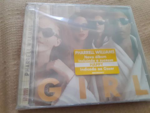 PHARRELL WILLIAMS CD GIRL LACRADO NOVO