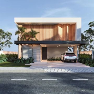Linda Casa no Bosque das Orquídeas