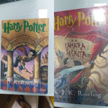 Coleção livros Harry Potter 7 livros (ler descrição)