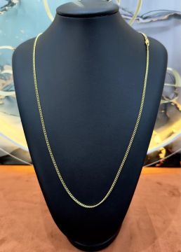 Corrente de Ouro 18k - 70cm modelo grumet 