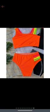 Biquíni Neon Laranja - Tamanho P