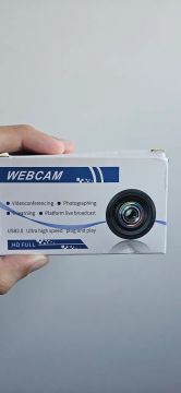 Webcam HD Full Plug and Play USB 2.0