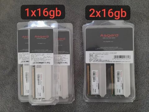 Memória RAM DDR4 16gb 3200MHz - Asgard - Nova - Aceito cartão