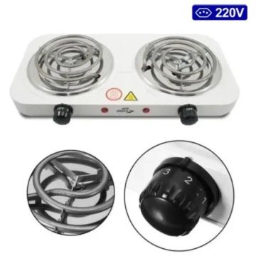 Fogareiro elétrico 2 bocas 2000w
