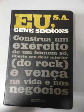 Livro Gene Simmons Kiss Eu, S.A.